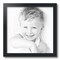 ArtToFrames 16x16 Inch Picture Frame, This 1.25 Inch Custom MDF Poster Frame is Available in Multiple Colors, Great for Your Art or Photos - Comes with Regular Glass and Foam Backing 3/16 inch (V-FRBW26-16x16)